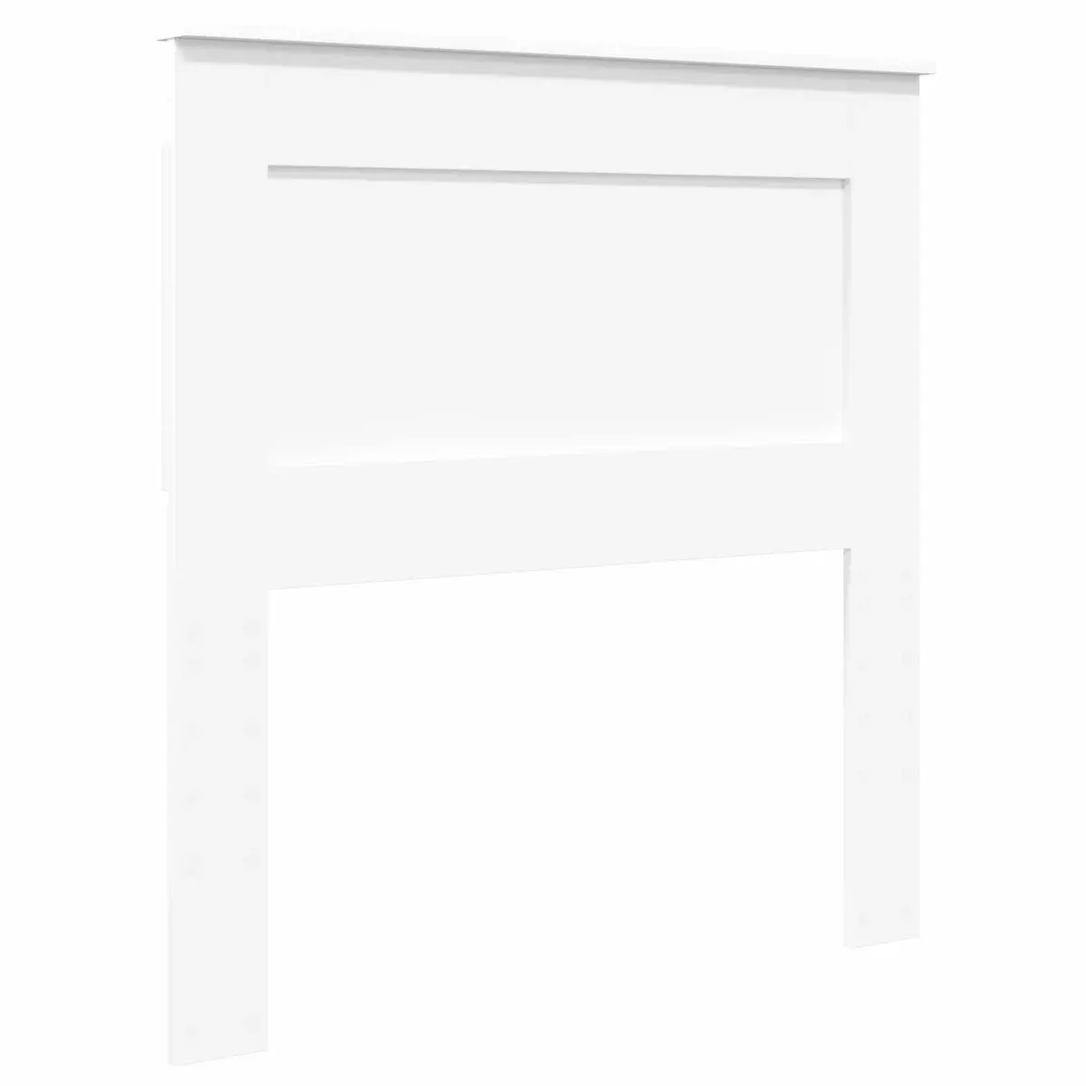 Storage Bed Frame with Drawer White 90 x 190 cm Engineered Wood Bedroom