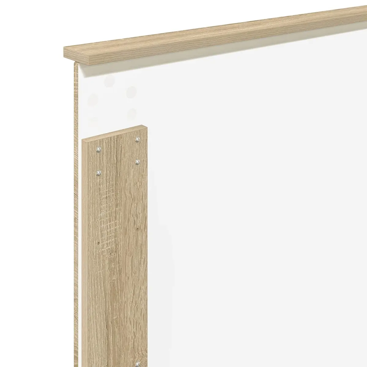 Bed Frame with Drawer Storage Sonoma Oak 90 x 190 cm Engineered Wood Modern