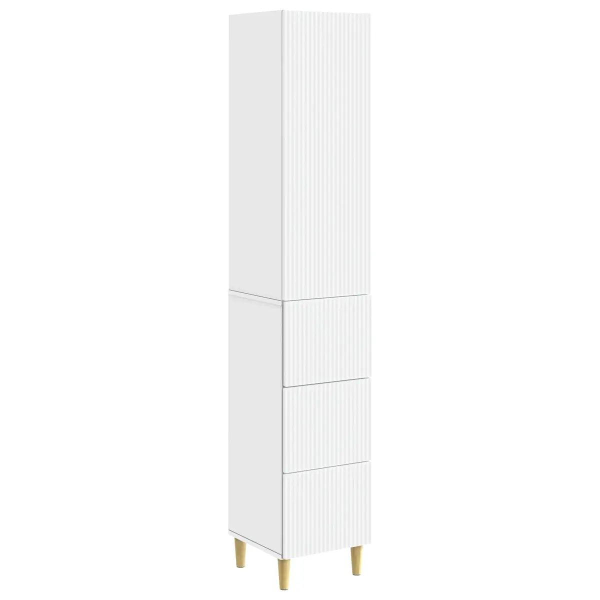 Cabinet Set 2 pcs 33 x 34.5 x 90 cm Storage Furniture Engineered Wood