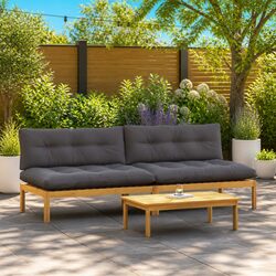Compact and Sturdy Middle Sofa Unit