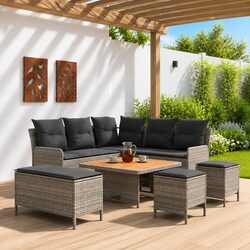7-Piece Outdoor Lounge Set: Stylish and Functional