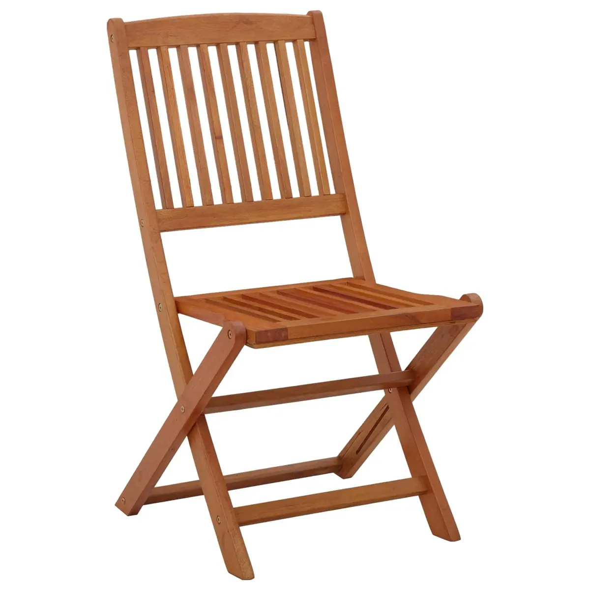 Outdoor Furniture Set 5pc Solid Eucalyptus Wood Foldable Patio Garden Dining