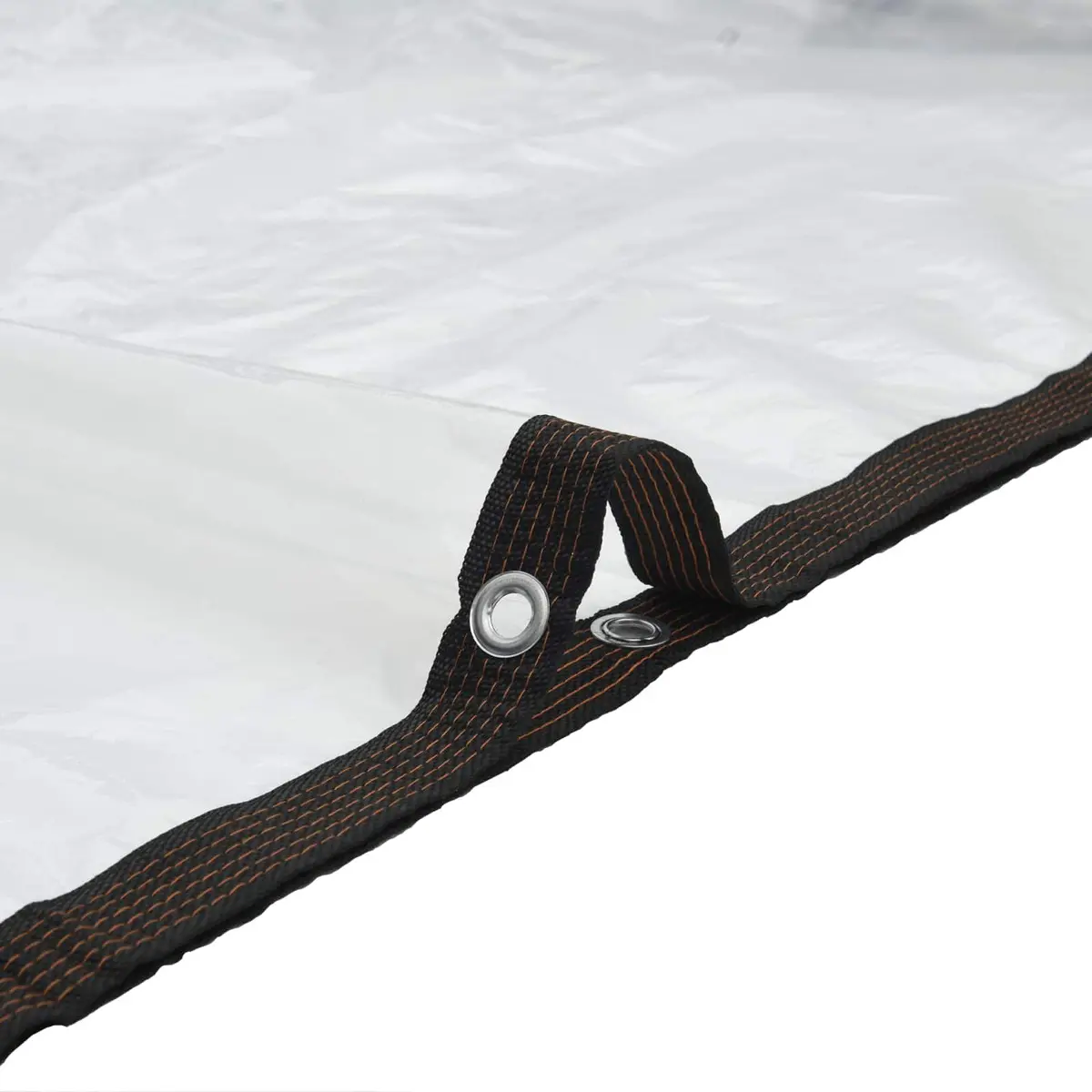 Transparent Tarpaulin 3 x 4 m Water-resistant Rectangular Garden Outdoor Protective Cover