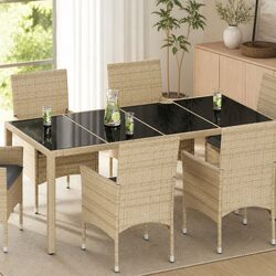 Concise Black Glass Table Top 100x50cm