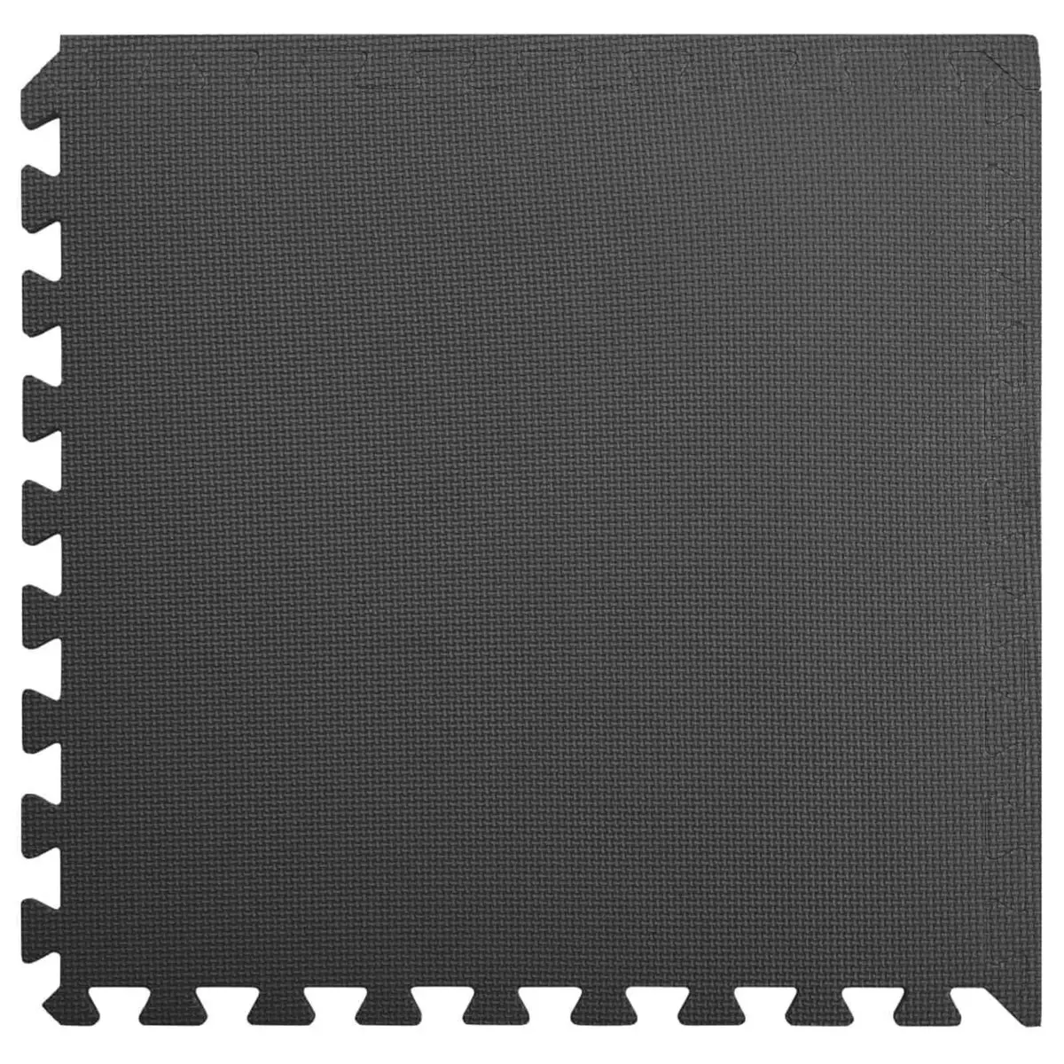 Pool Ground Mat Black 6 Piece EVA Foam Modular Interlocking Tiles Non-Slip Water-Resistant Quick-Drying