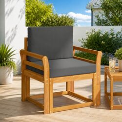 Compact Outdoor Sectional Sofa - Comfort and Style