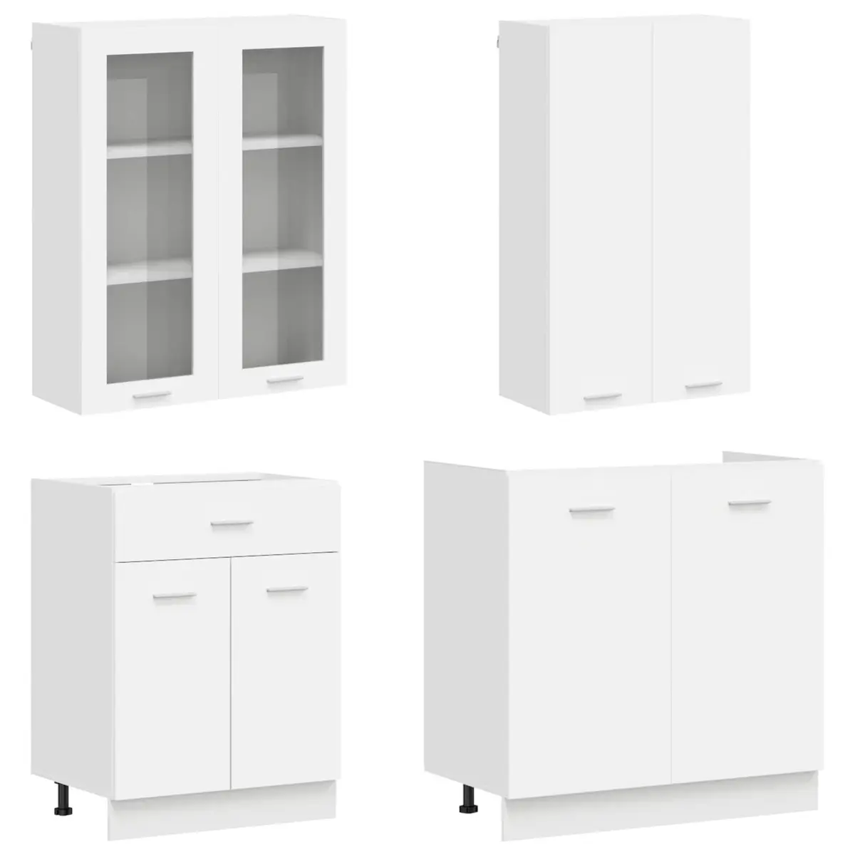 8-Piece Kitchen Storage Unit