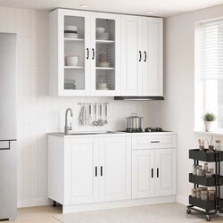 Concise 4 Piece Kitchen Unit for Modern Homes