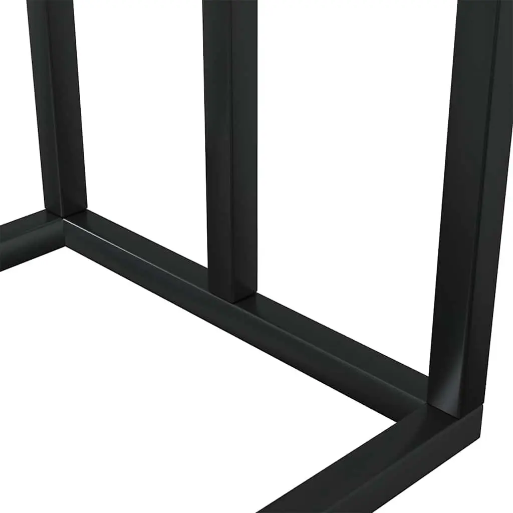 Freestanding Towel Rack Black 3 Tier Iron Bathroom Storage Holder Organiser