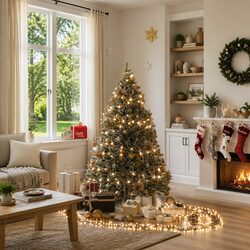 7.4m LED Cluster String Lights with 400 LEDs