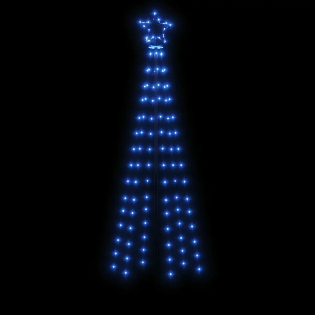 Christmas Cone Tree Blue 180cm 108 LEDs Indoor Outdoor Display