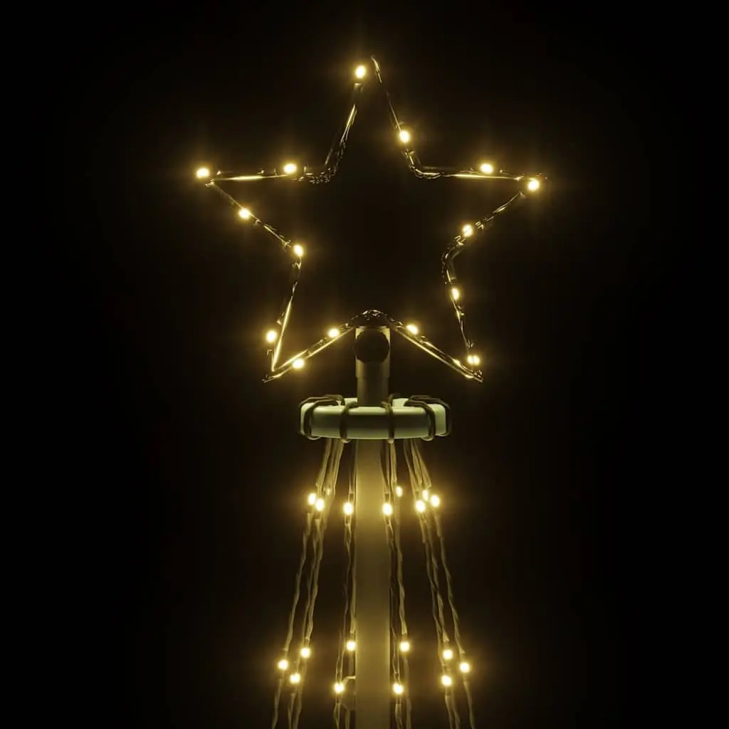 Christmas Cone Tree Warm White 300cm 310 LED Indoor Outdoor Seasonal Decoration