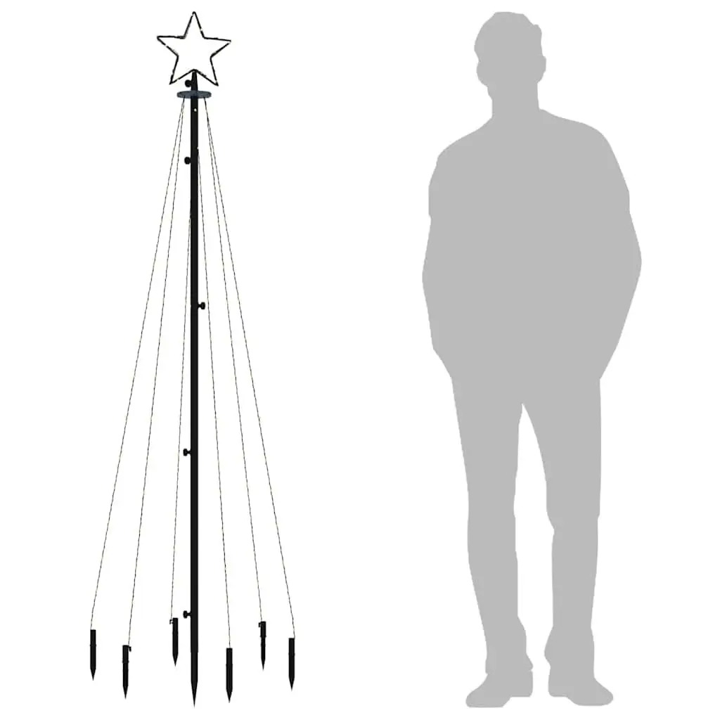 Christmas Tree with 108 LEDs, 180cm Tall