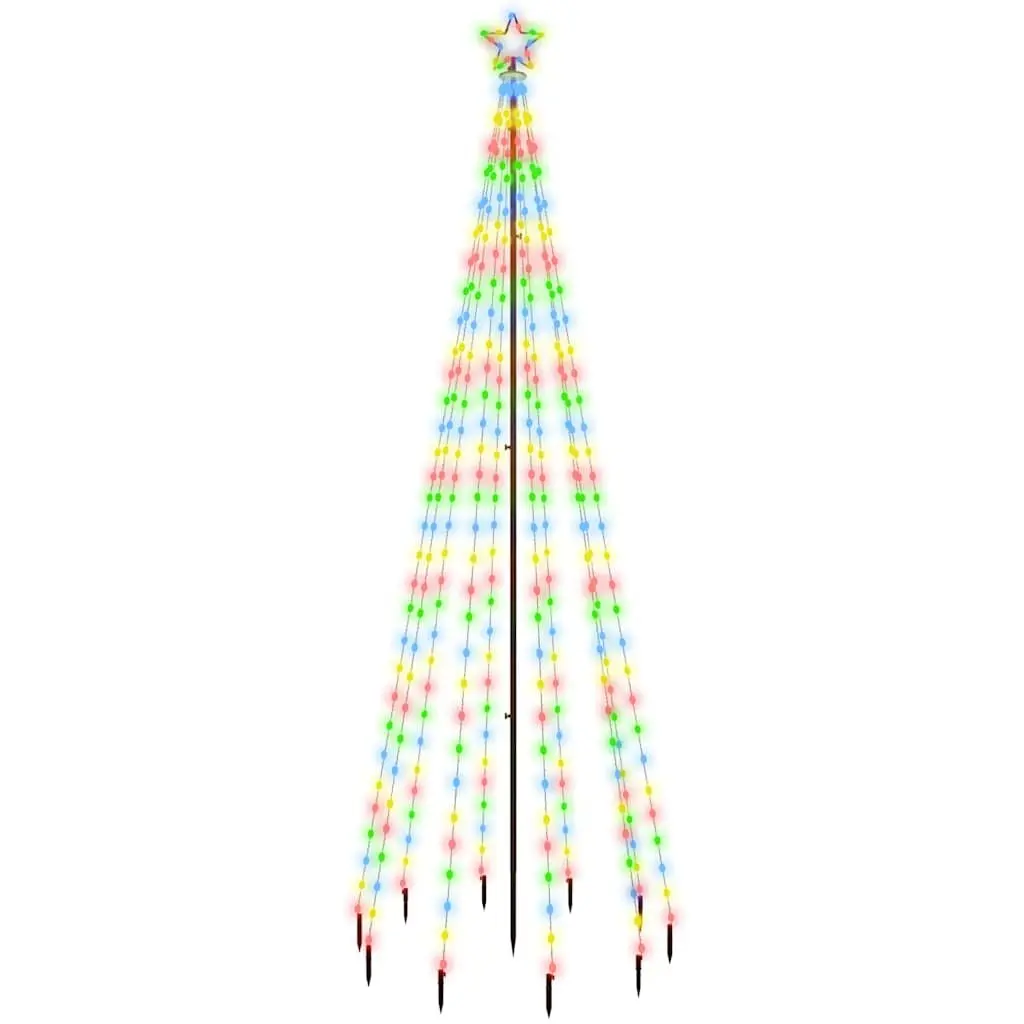 Christmas Tree Multicolour 300cm 310 LEDs 8 Light Effects