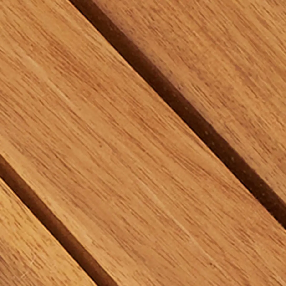Acacia Wood Decking Tiles 30x30cm Interlocking Square Brown Floor Garden Patio