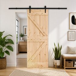 Concise and Stylish Sliding Door 70 x 210 cm