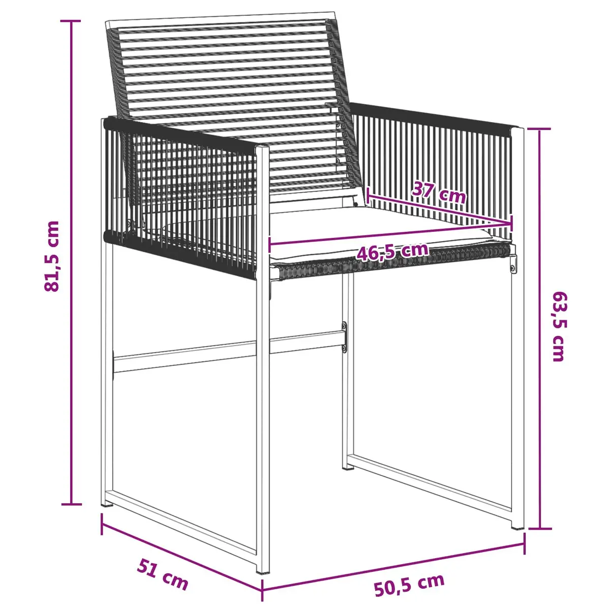Outdoor Dining Set Black 5 Piece Poly Rattan Garden Furniture with Glass Table
