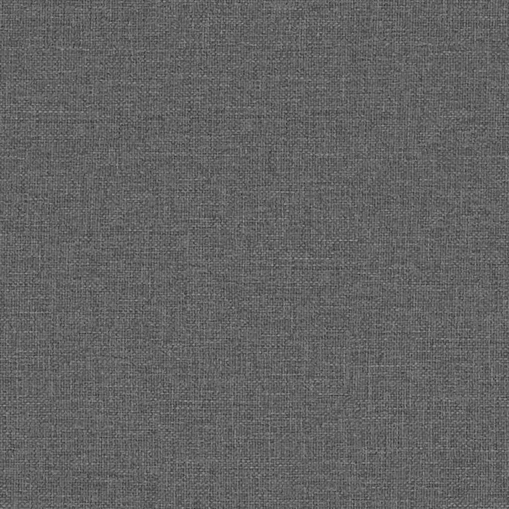 Fabric Bench Grey Tufted Padded Cushion Wooden Legs for Living Room Entryway Foyer