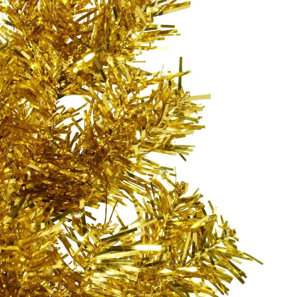 Slim Artificial Half Christmas Tree with Stand Holiday Seasonal Decoration 180
