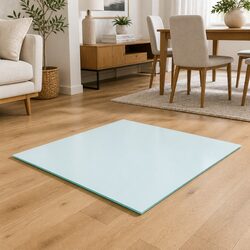 Compact Tempered Glass Table Top, 50x50 cm