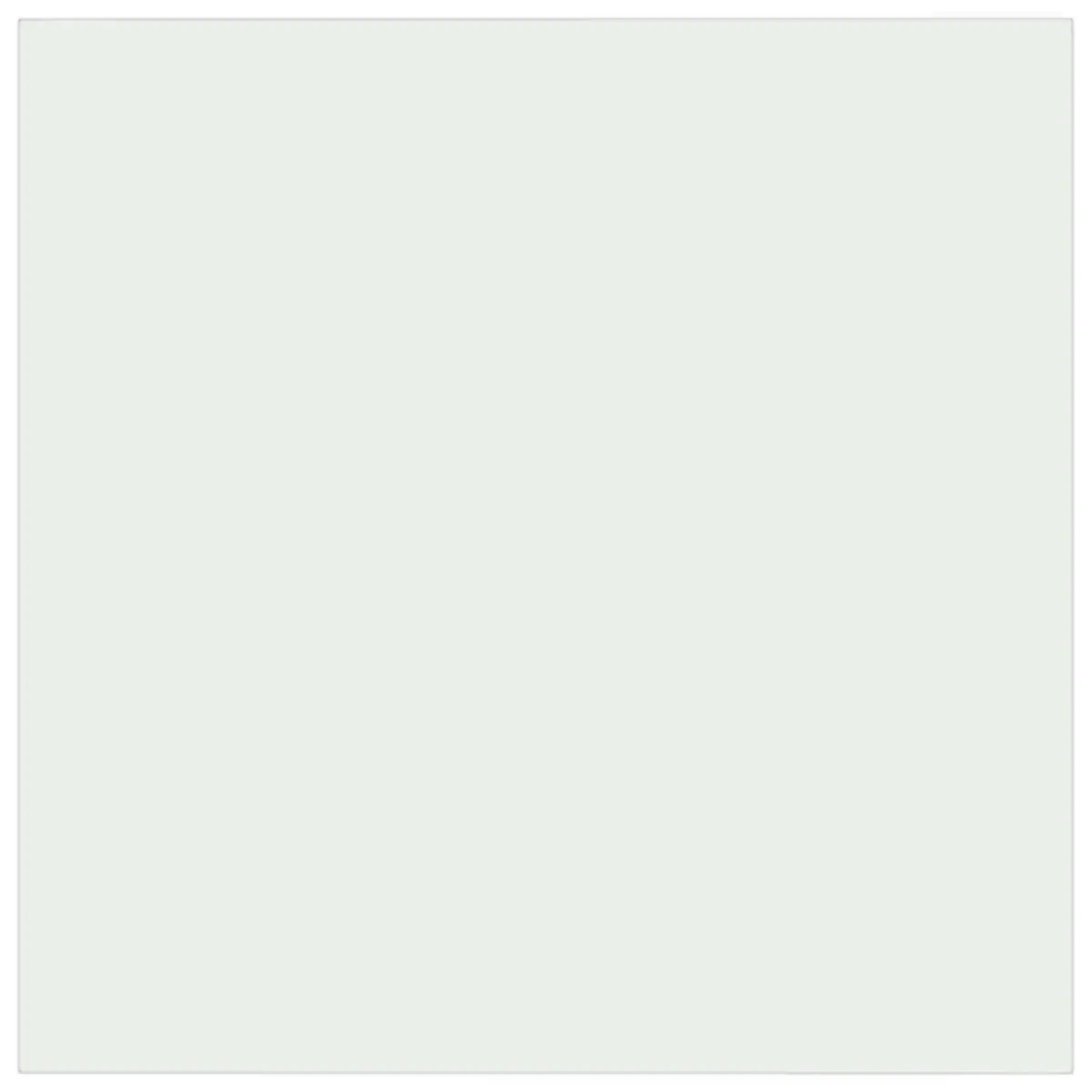 Tempered Glass Table Top Transparent 50x50 cm Clear Finish Suitable for Dining Coffee Garden Tables