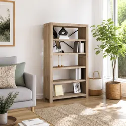 Your New Favorite 5-Tier Wooden Bookcase