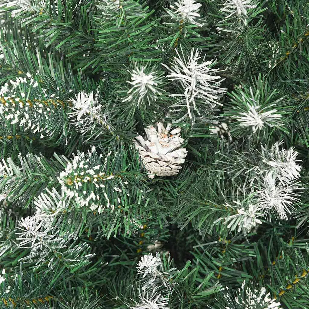 Artificial Christmas Tree Green 150cm Hinged Branches PVC with Stand