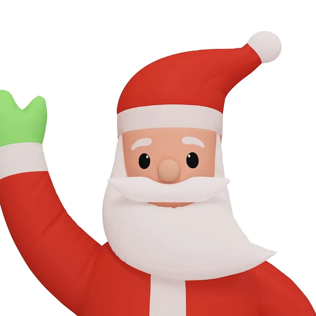 Inflatable Santa Claus Outdoor Decoration with LED Lights 820cm Easy Setup