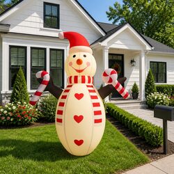 630cm Inflatable Snowman with Easy Setup
