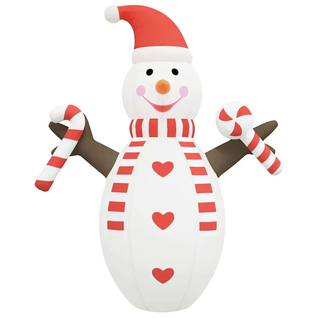 Christmas Inflatable Snowman 630cm Outdoor Yard Garden Decoration LED Lights