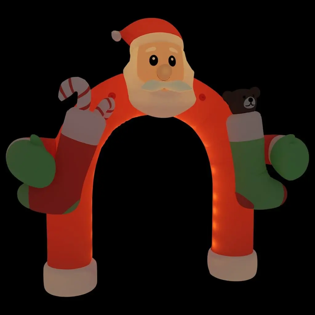 Inflatable Arch Gate Christmas 320cm LED Lights Outdoor Holiday Decoration