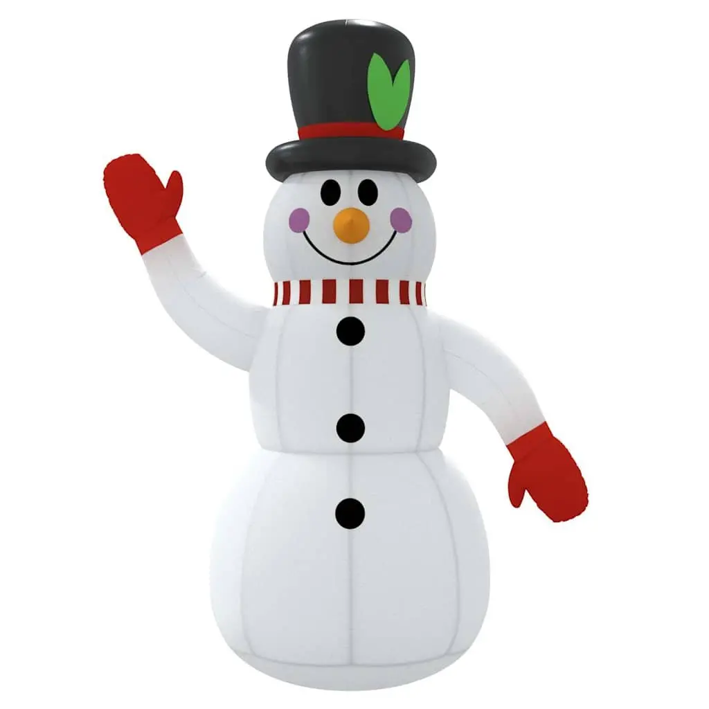 Inflatable Snowman 300cm Christmas Decoration LED Lights Outdoor Garden Holiday