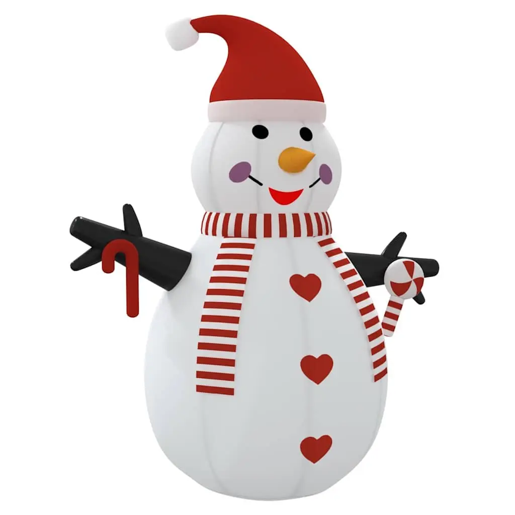 Inflatable Snowman 300 cm with Built-in LED Lights Christmas Yard Holiday