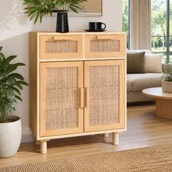 Brown Sideboard Cabinet - Sturdy and Elegant Storage Solution 60x30x75cm