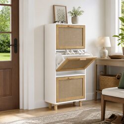 Efficient Shoe Cabinet with Scandinavian Design