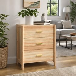 Compact Brown Sideboard: A Versatile Storage Cabinet
