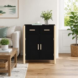 Black Sideboard Cabinet: Elegant and Practical