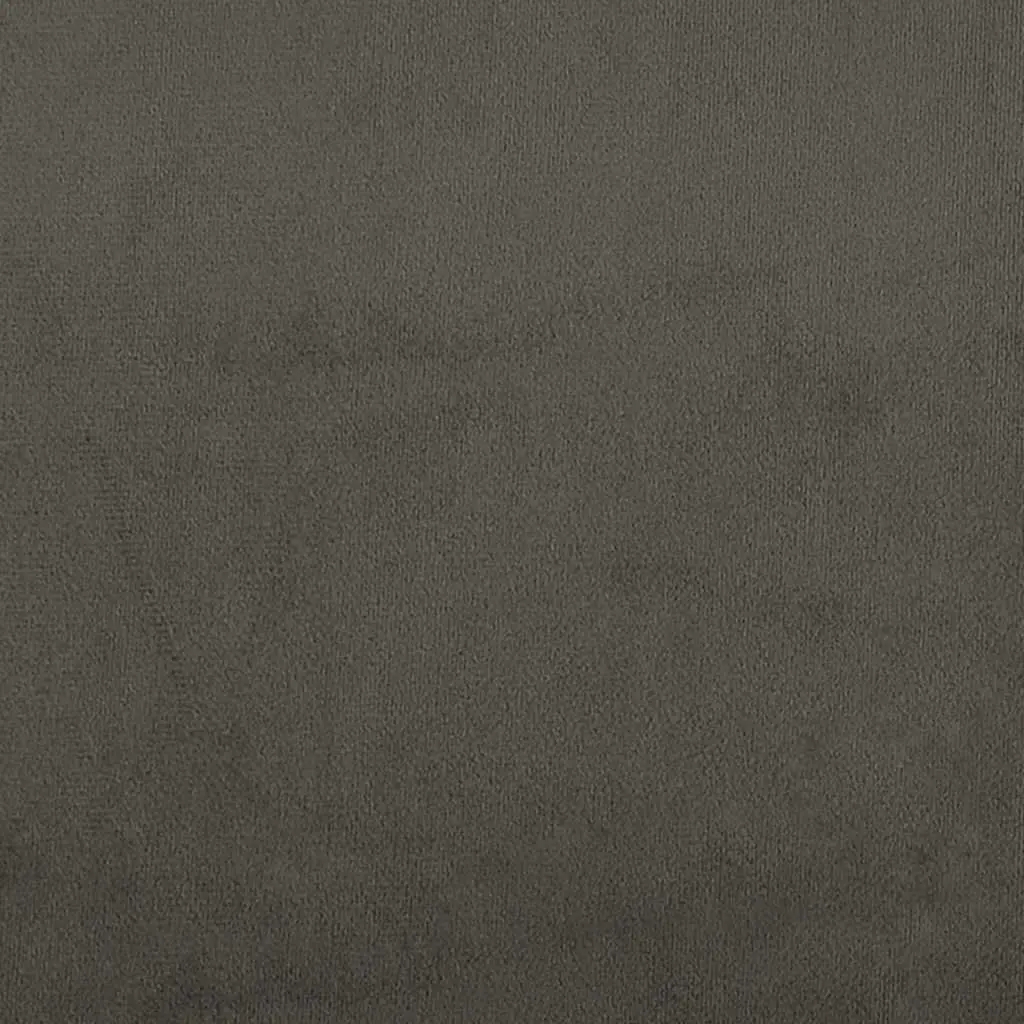 Headboard Dark Grey 160x5x78/88 cm Soft Velvet Bedroom Furniture Back Support