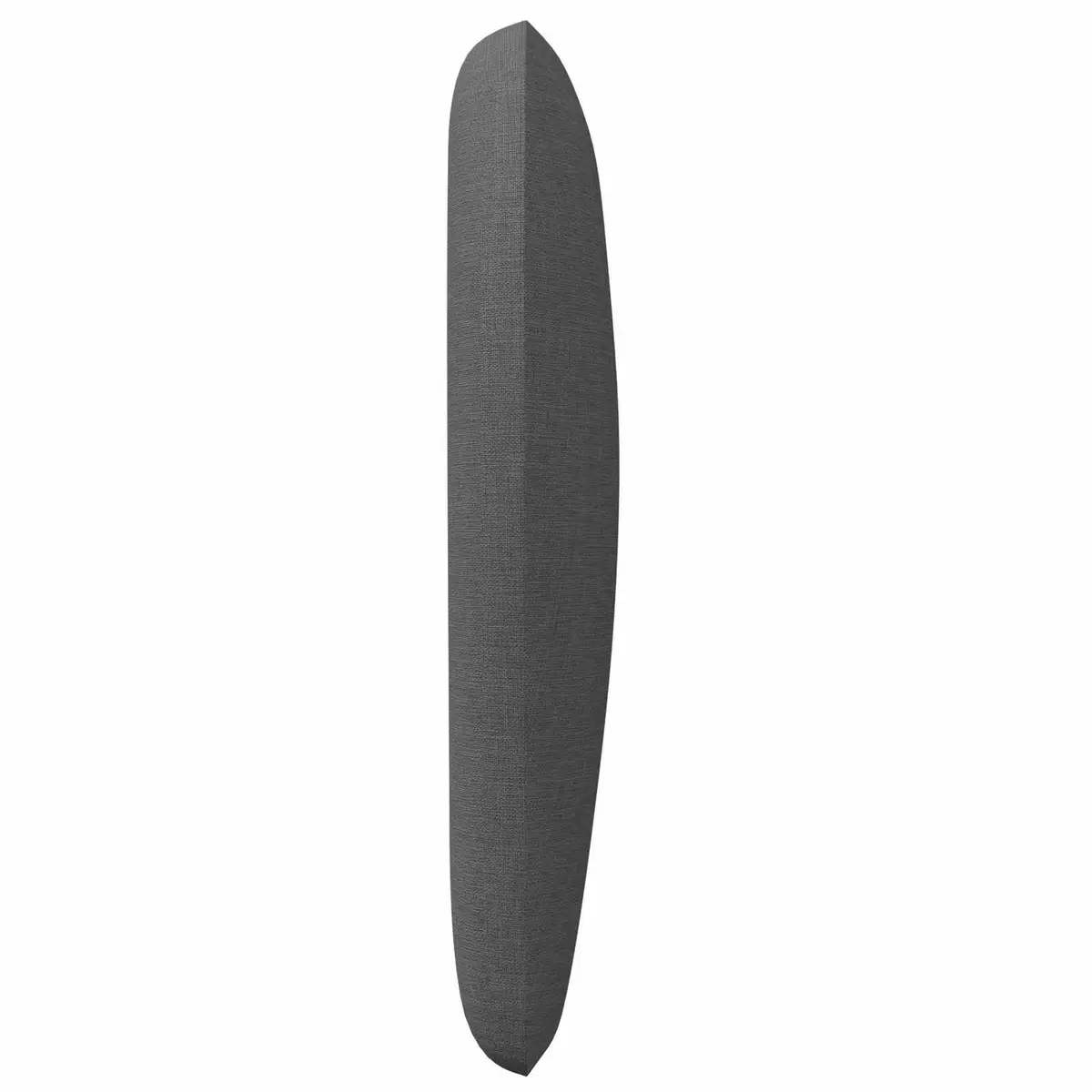 Headboard Ear Dim Grey 40 x 23 x 6 cm Fabric Bedroom Furniture Modern