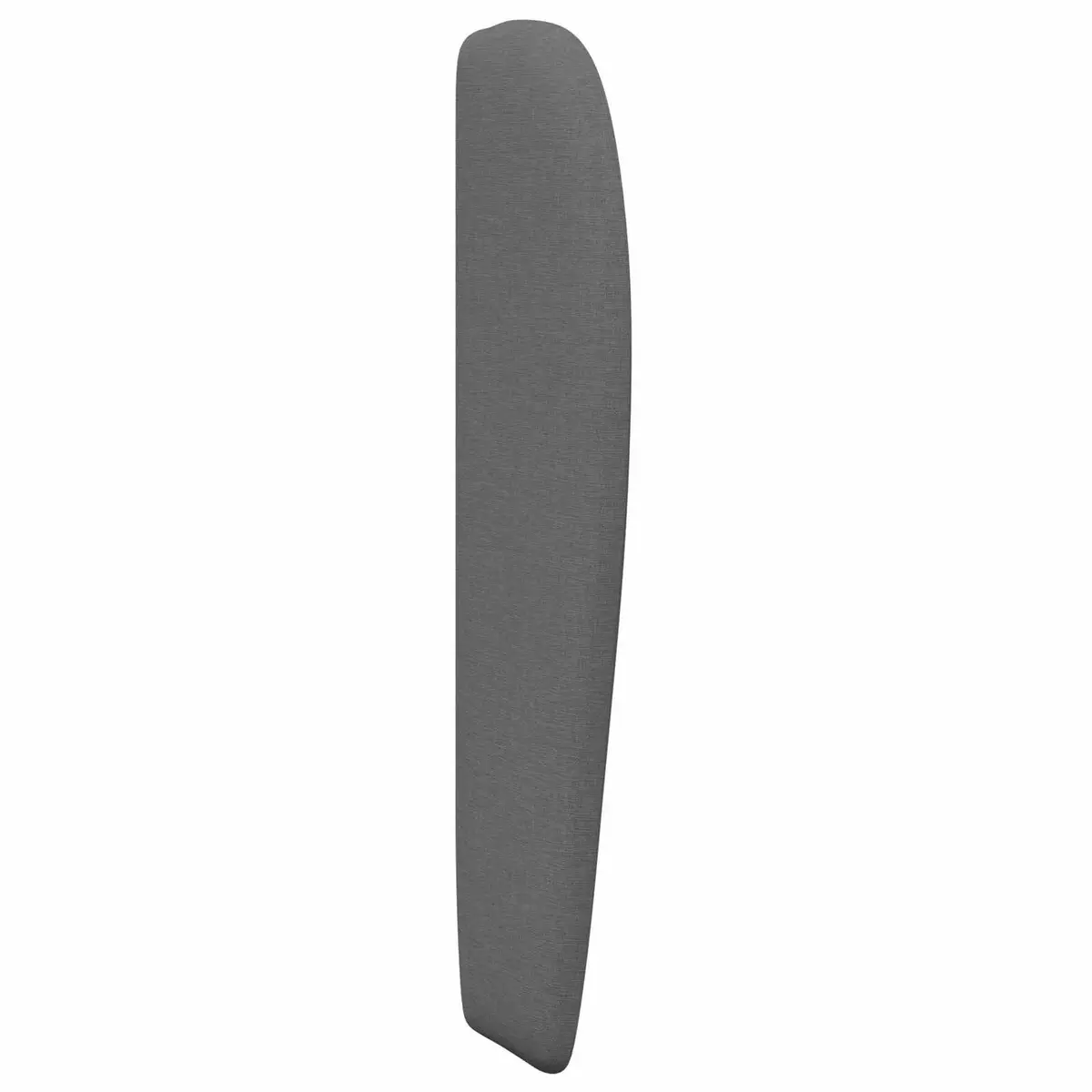 Headboard Wave Ear Modern Bedroom Dim Grey Fabric Upholstered Elegant Design