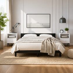 Black Queen Bed Frame
