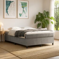 Mattress Topper 137x190x5 cm Full White Soft Foam Breathable Pad Sleep Comfort