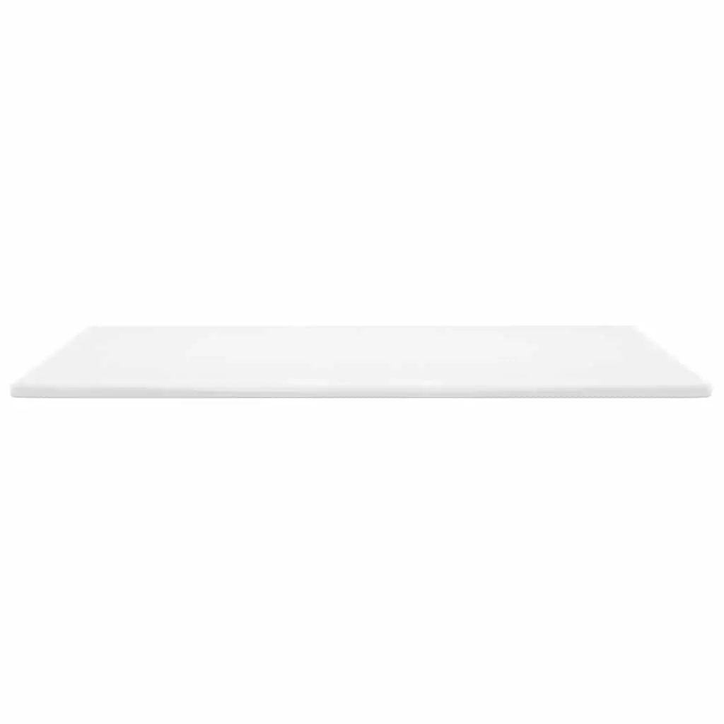 Mattress Topper White 137x190x5 cm Soft Foam Breathable Pad Sleep Comfort