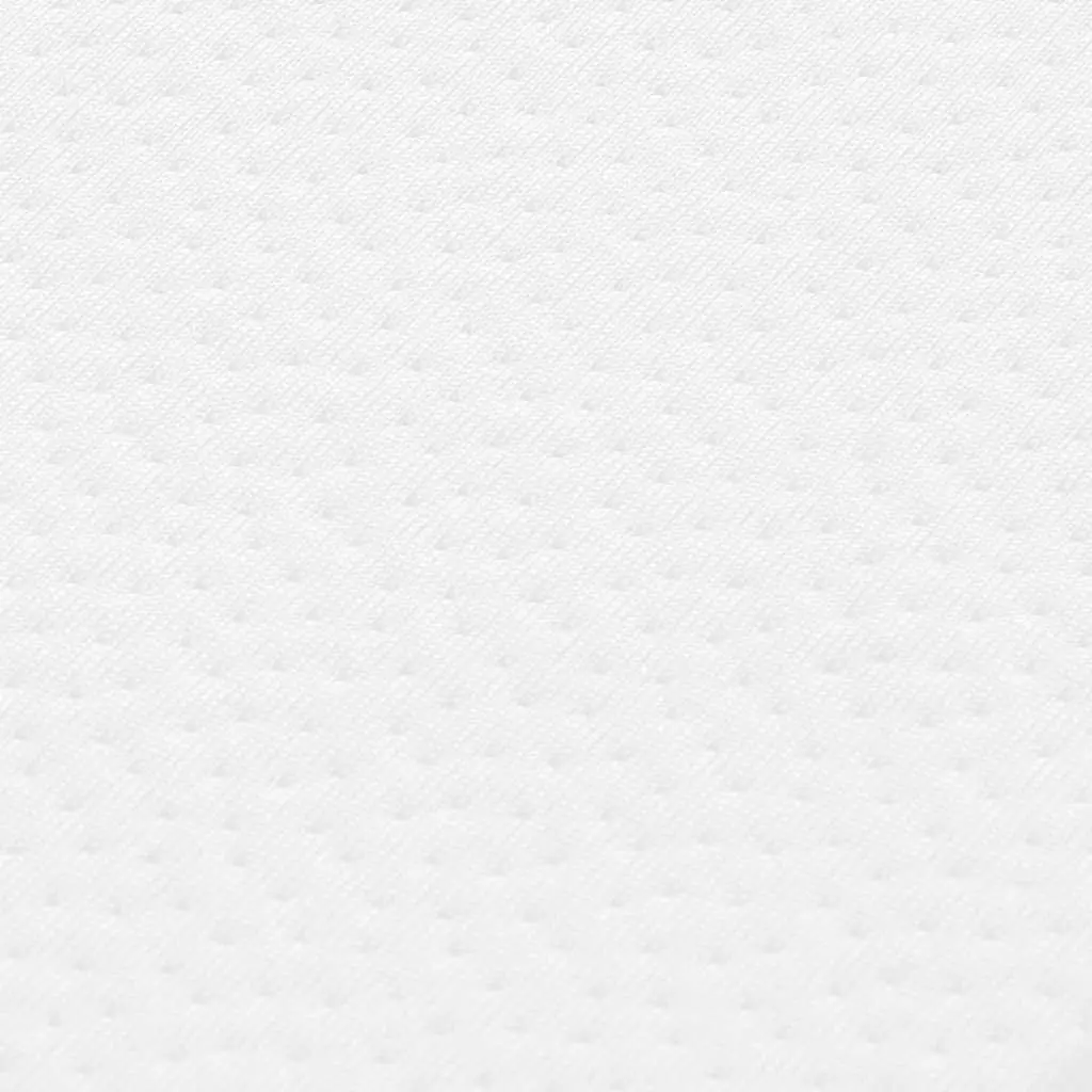 Queen Mattress Topper White 152x203x5 cm Extra Soft Foam Pad Breathable Support