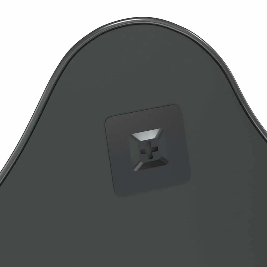 Wall Mirror Black 50x40 cm Vanity Bathroom Bedroom Home Decor Minimalist Glass