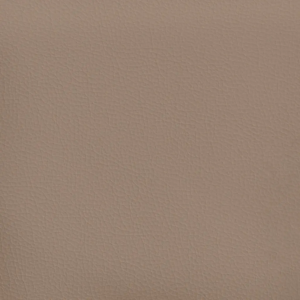 Throw Pillows Cappuccino 40x40 cm Faux Leather Square Cushions