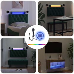 LED Strip Lights 180cm Black USB Powered SMD5050 Bedroom Living Room Accent
