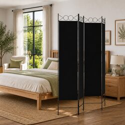 Compact and Effective 4-Panel Room Divider