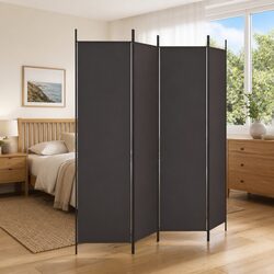 4-Panel Room Divider: Simple Yet Effective Solution