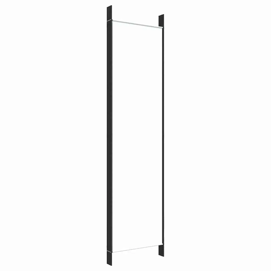 5-Panel Room Divider White Foldable Fabric Privacy Screen